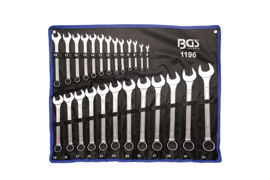 BGS set viljuškasto-okastih ključeva 6-32mm 25-dijelni